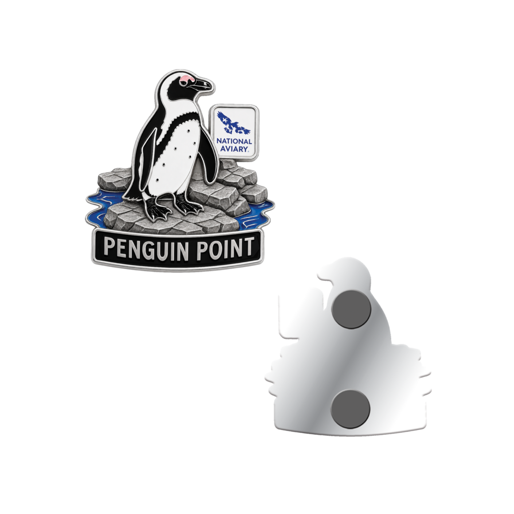 Magnet Metal Infill Penguin Point National Aviary