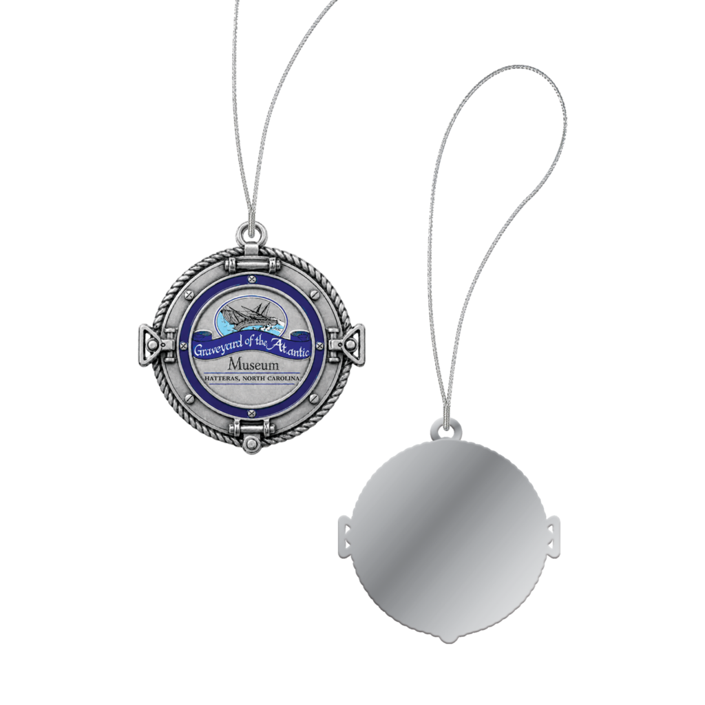 Ornament Metal Infill Graveyard of the Atlantic Porthole